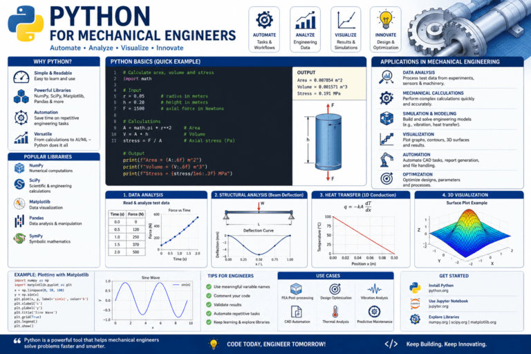 Python for Mechanical Engineers