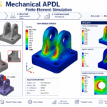ANSYS Mechanical APDL finite element simulation