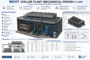 Revit chiller plant mechanical design Thai