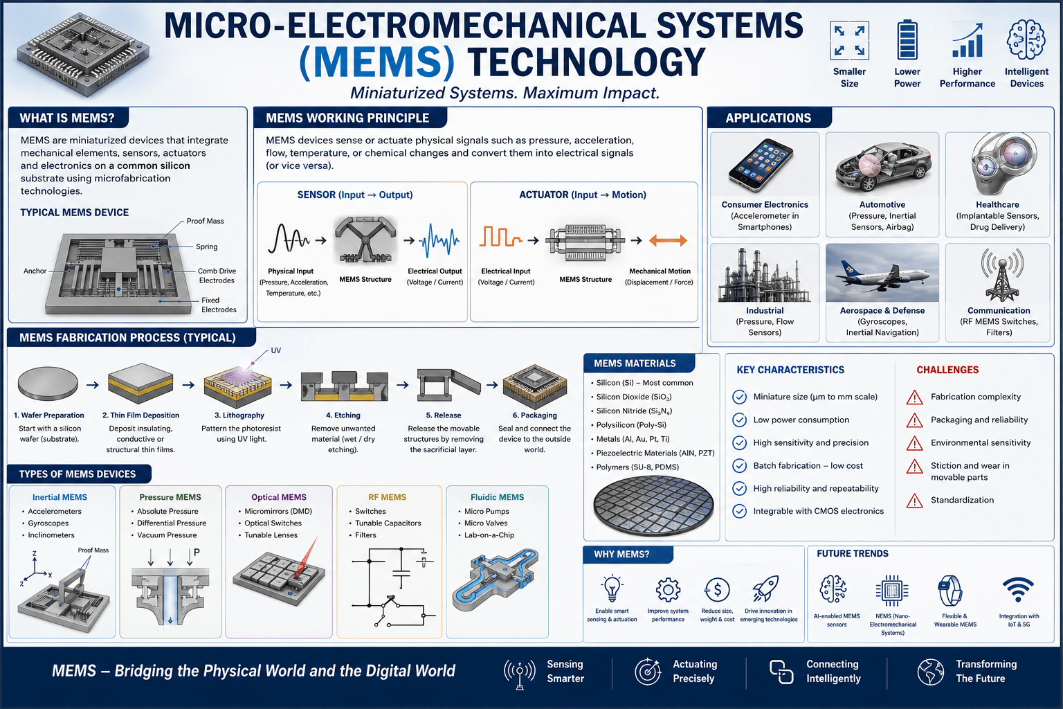 Micro-Electromechanical Systems MEMS technology