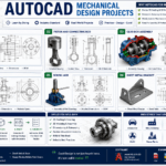 AutoCAD mechanical design projects
