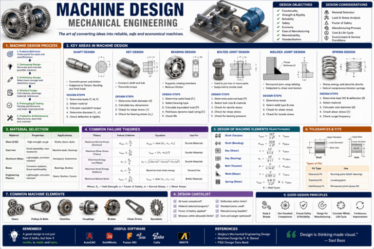 machine designing mechanical engineering