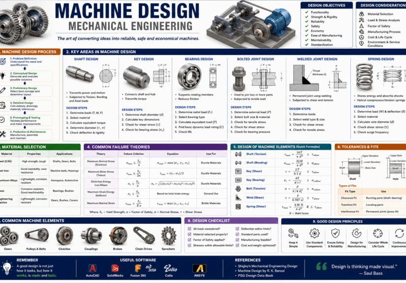 machine designing mechanical engineering