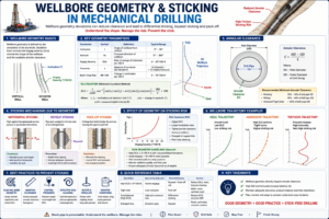 wellbore geometry sticking mechanical drilling