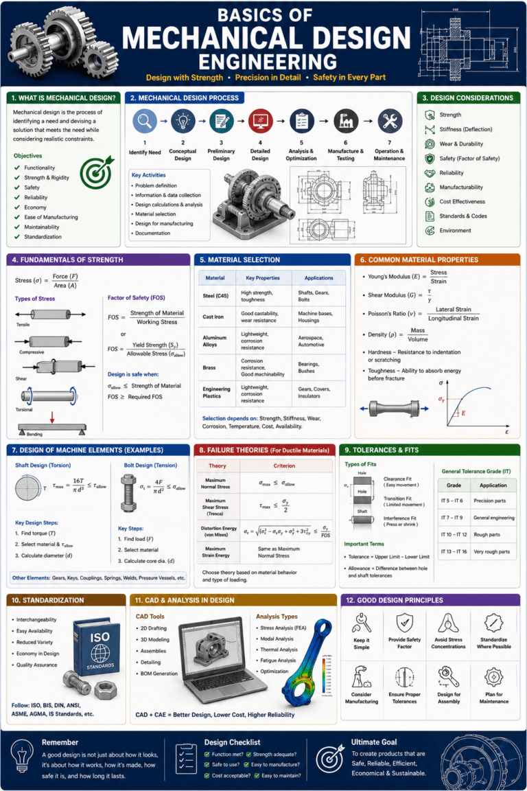 basics of mechanical design engineering