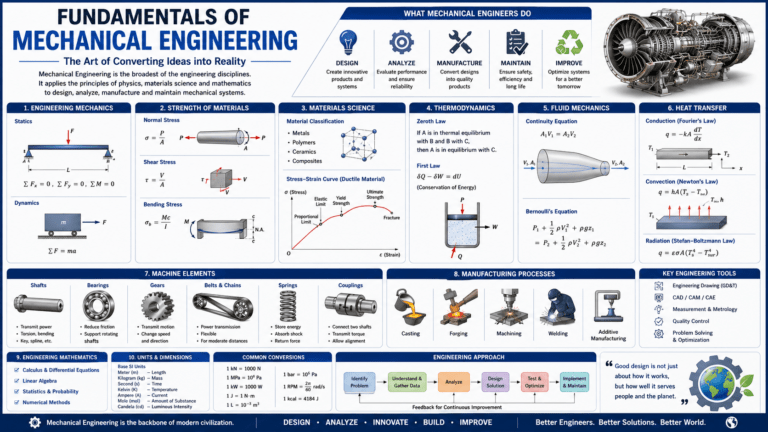 fundamentals of mechanical engineering