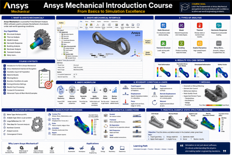 Ansys Mechanical introduction course