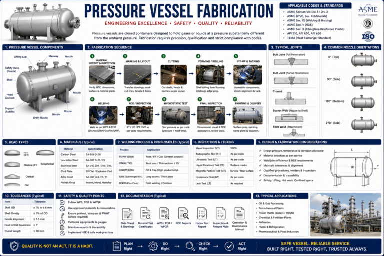 pressure vessel fabrication mechanical engineering