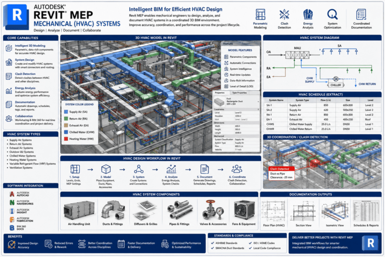 Revit MEP mechanical HVAC systems