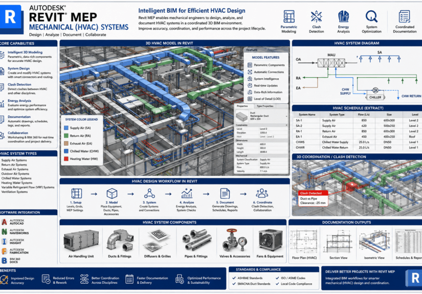 Revit MEP mechanical HVAC systems