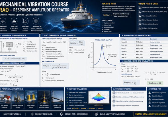 mechanical vibration course RAO
