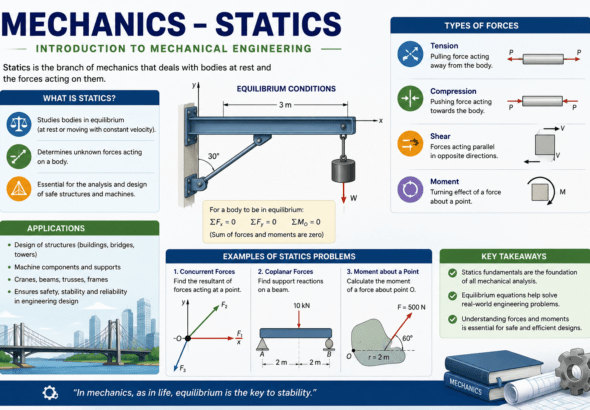 mechanics statics introduction mechanical engineering