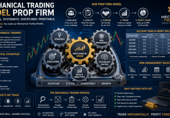 mechanical trading model prop firm