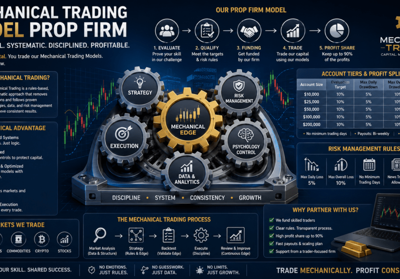 mechanical trading model prop firm
