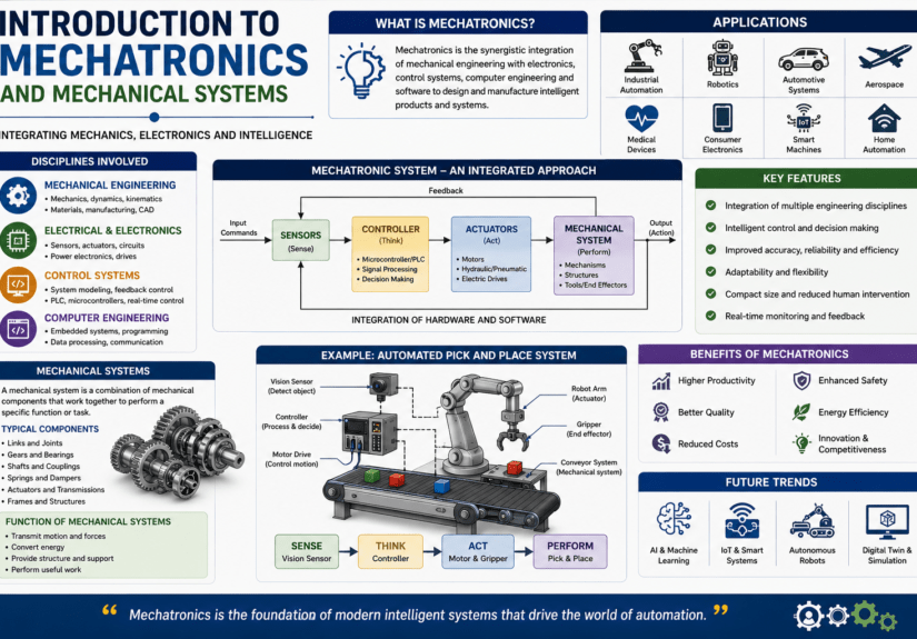 Introduction to mechatronics and mechanical systems