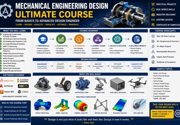 mechanical engineering design ultimate course