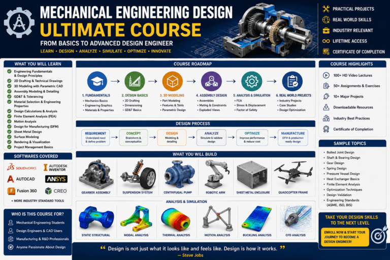 mechanical engineering design ultimate course