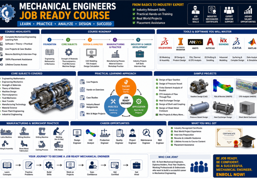 Mechanical engineers job ready course