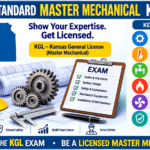 Kansas Standard Master Mechanical KGL exam
