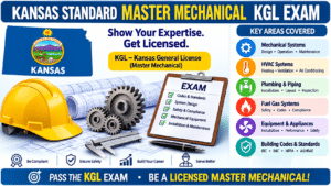 Kansas Standard Master Mechanical KGL exam