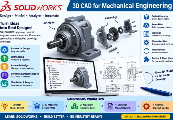 SOLIDWORKS 3D CAD mechanical engineering