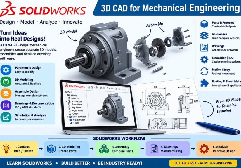 SOLIDWORKS 3D CAD mechanical engineering